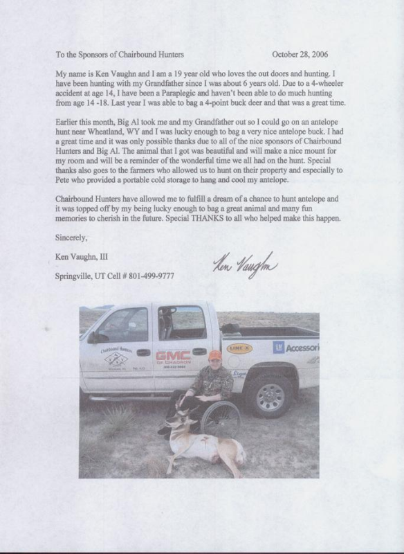 Letters and Testimonials photo 2