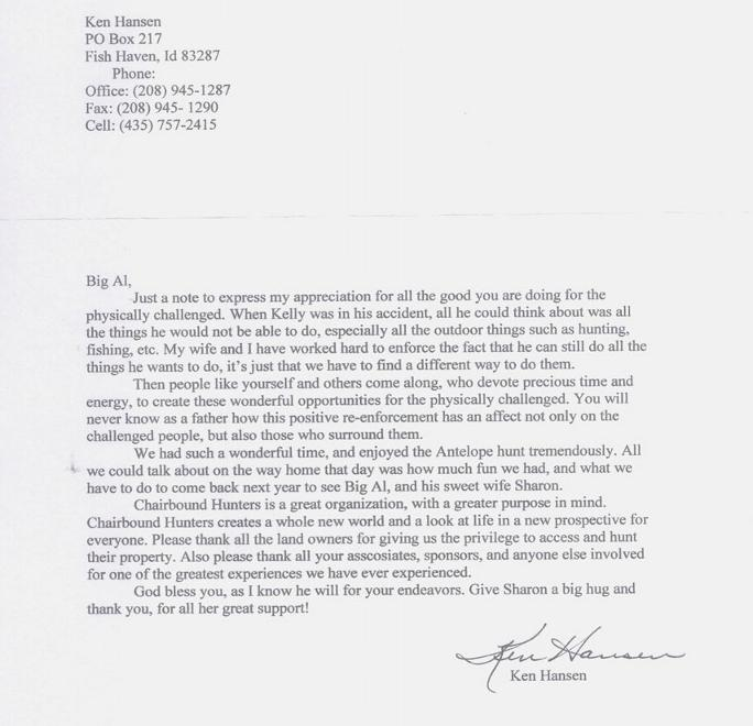 Letters and Testimonials photo 4